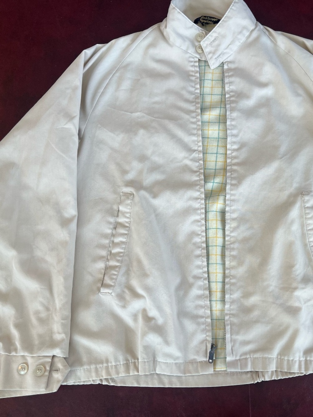 Oakbrook Sportswear By Sears 1970 70s Vintage USA Made 60s Harrington Jacket RL